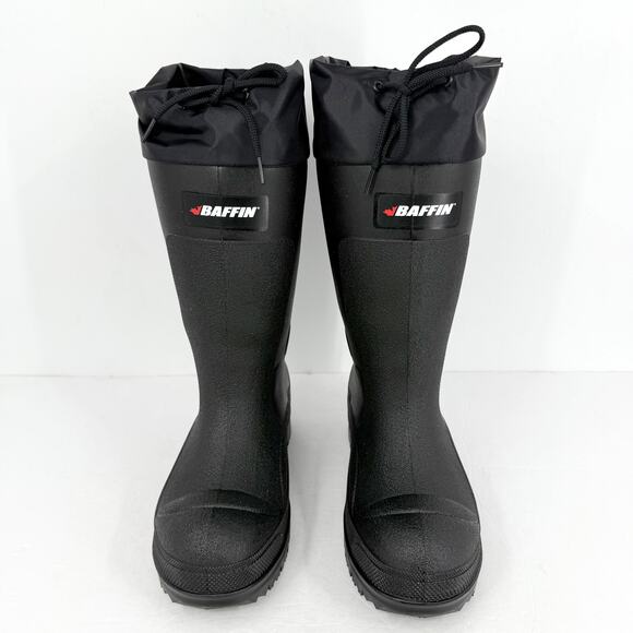 Baffin Mens Titan Plain Toe Boots US 8 EU 41 Black Waterproof Insulated NIB - Picture 7 of 12